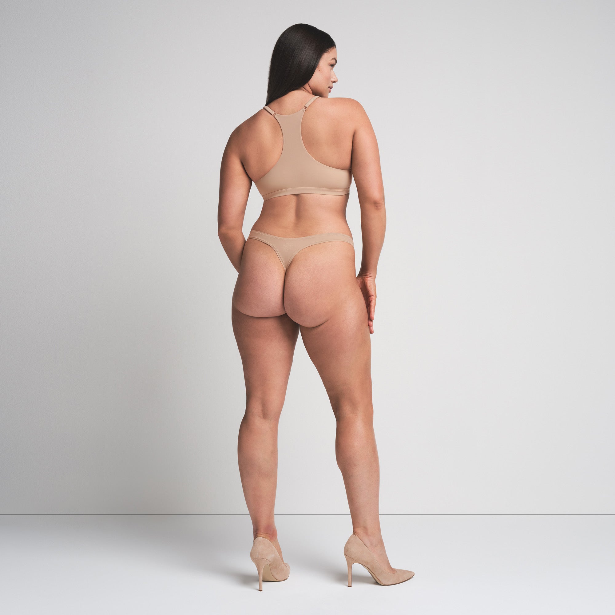 FITS EVERYBODY RACERBACK TRIANGLE BRALETTE | CLAY - Image 8