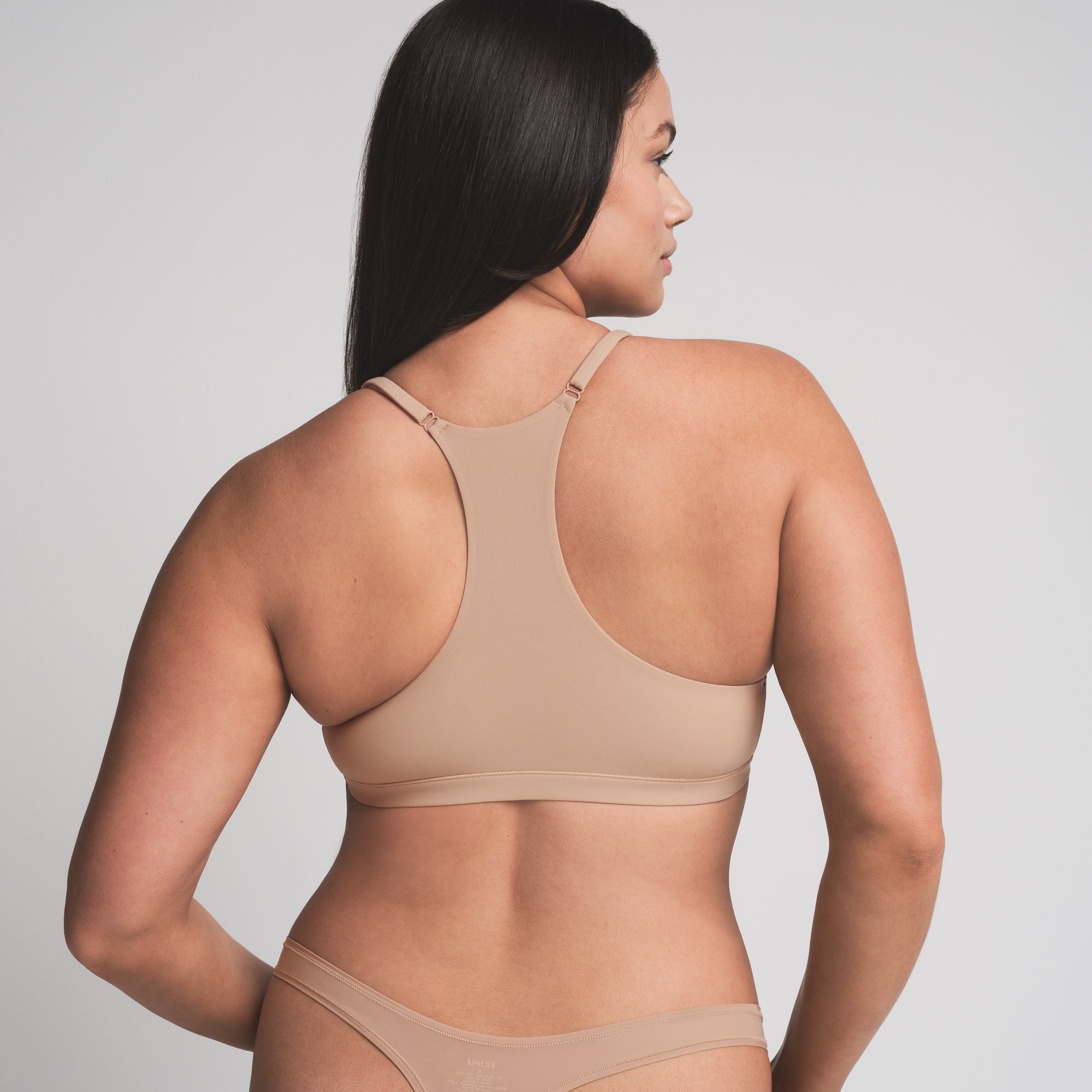 FITS EVERYBODY RACERBACK TRIANGLE BRALETTE | CLAY - Image 7