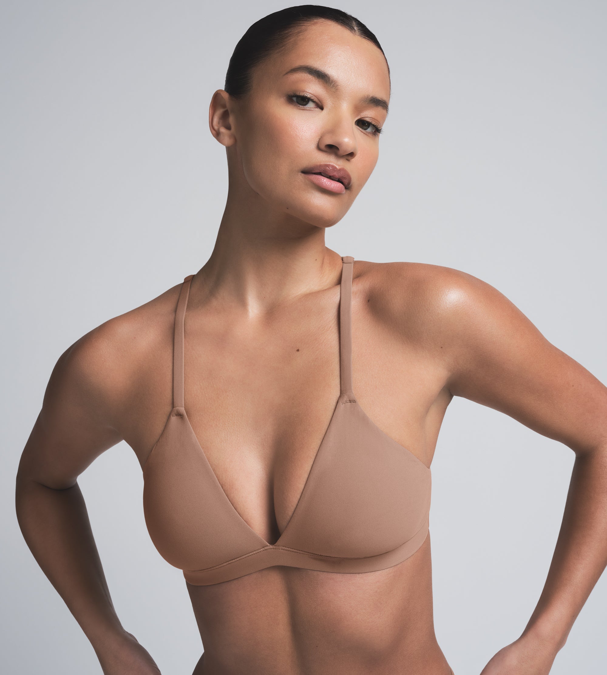 FITS EVERYBODY RACERBACK TRIANGLE BRALETTE | SIENNA - Image 4