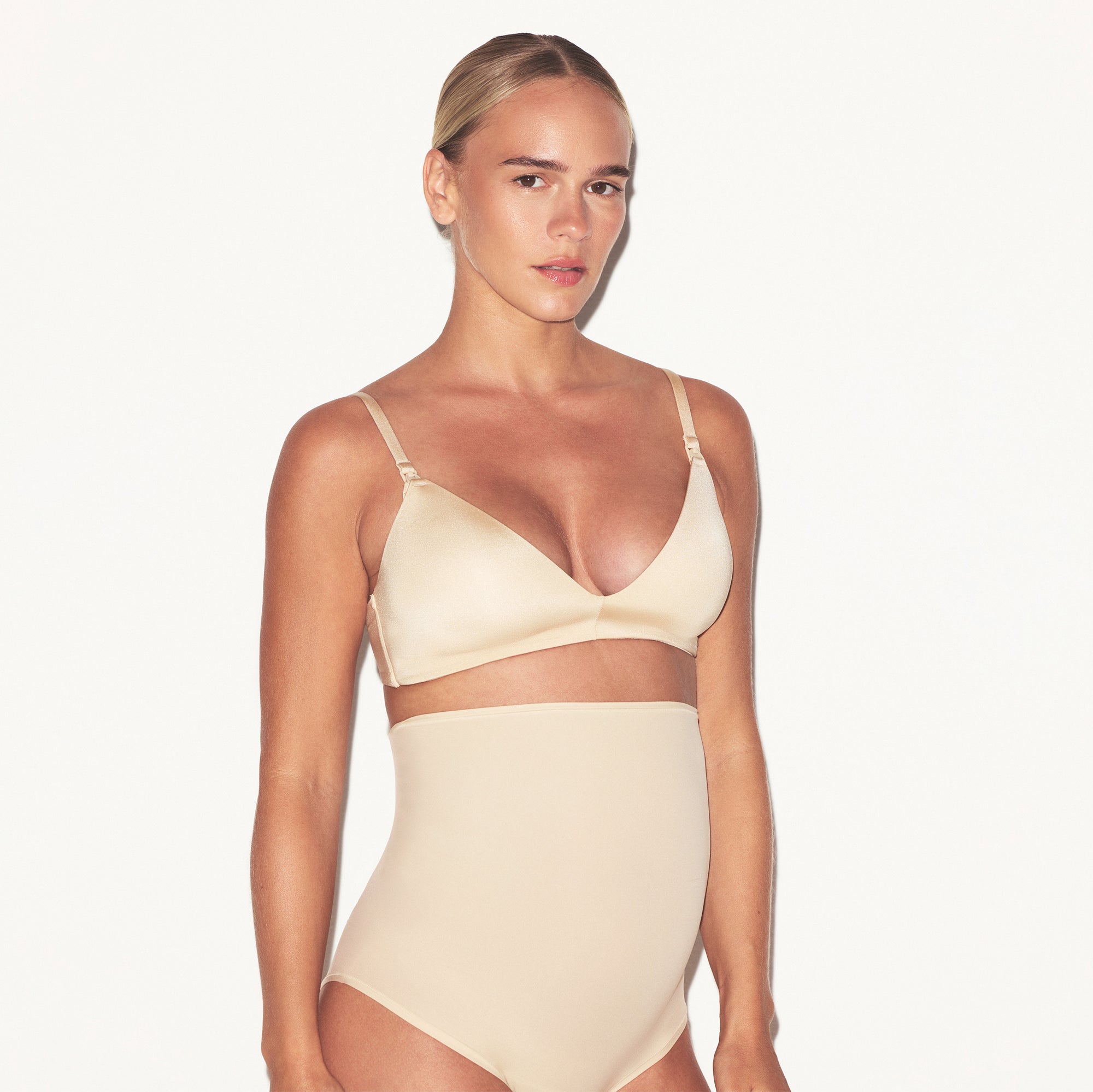 WIRELESS FORM MATERNITY NURSING BRA | SAND - Image 6