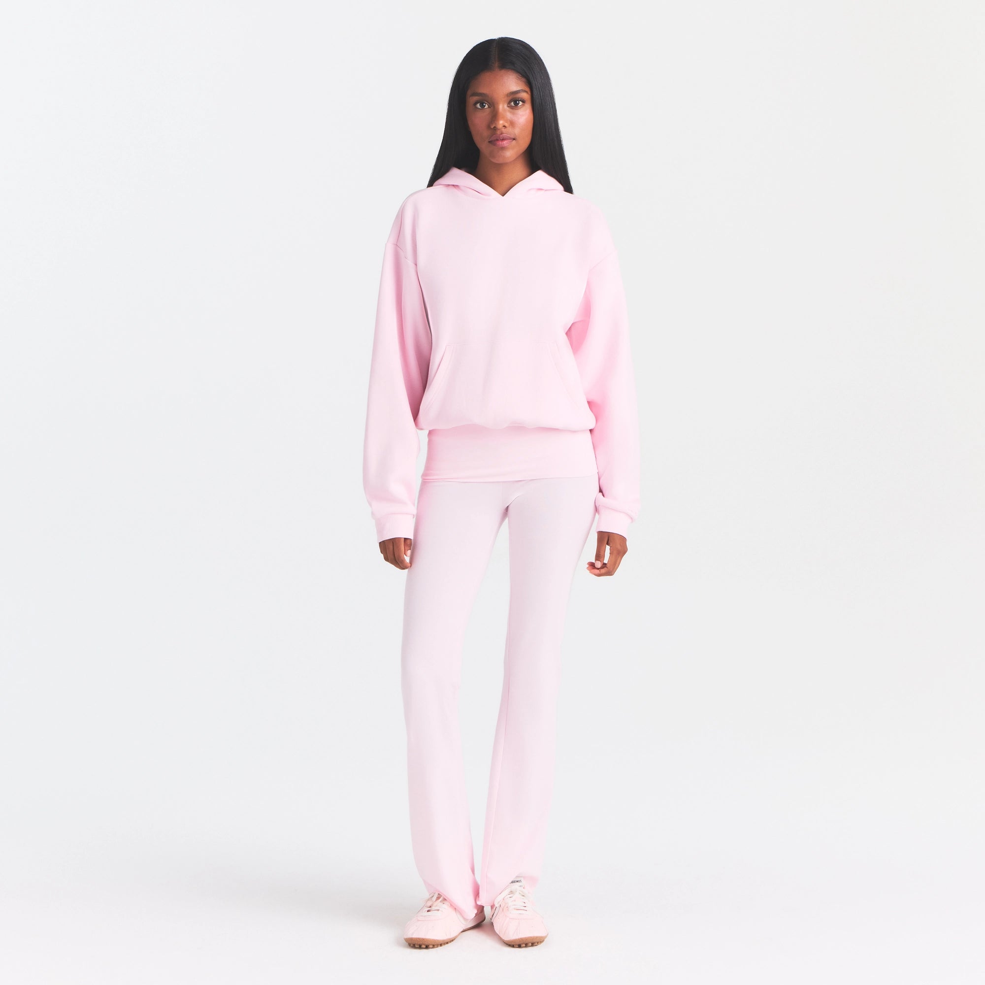 COTTON FLEECE CLASSIC HOODIE | CHERRY BLOSSOM - Image 2