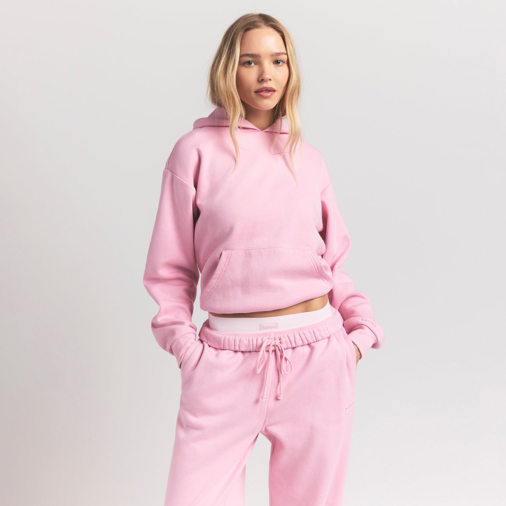 COTTON FLEECE CLASSIC HOODIE | HALITE - Image 3