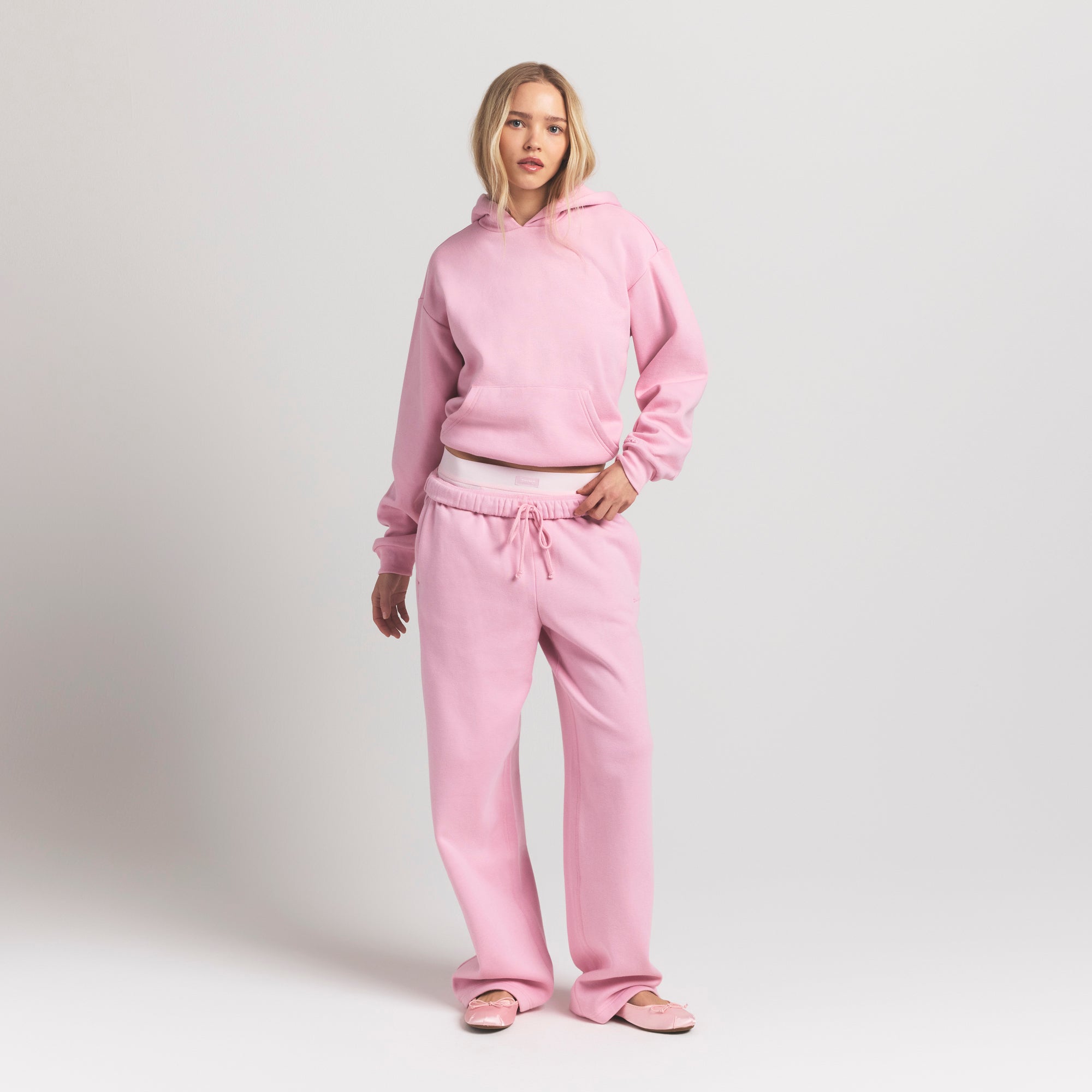 COTTON FLEECE CLASSIC HOODIE | HALITE - Image 2