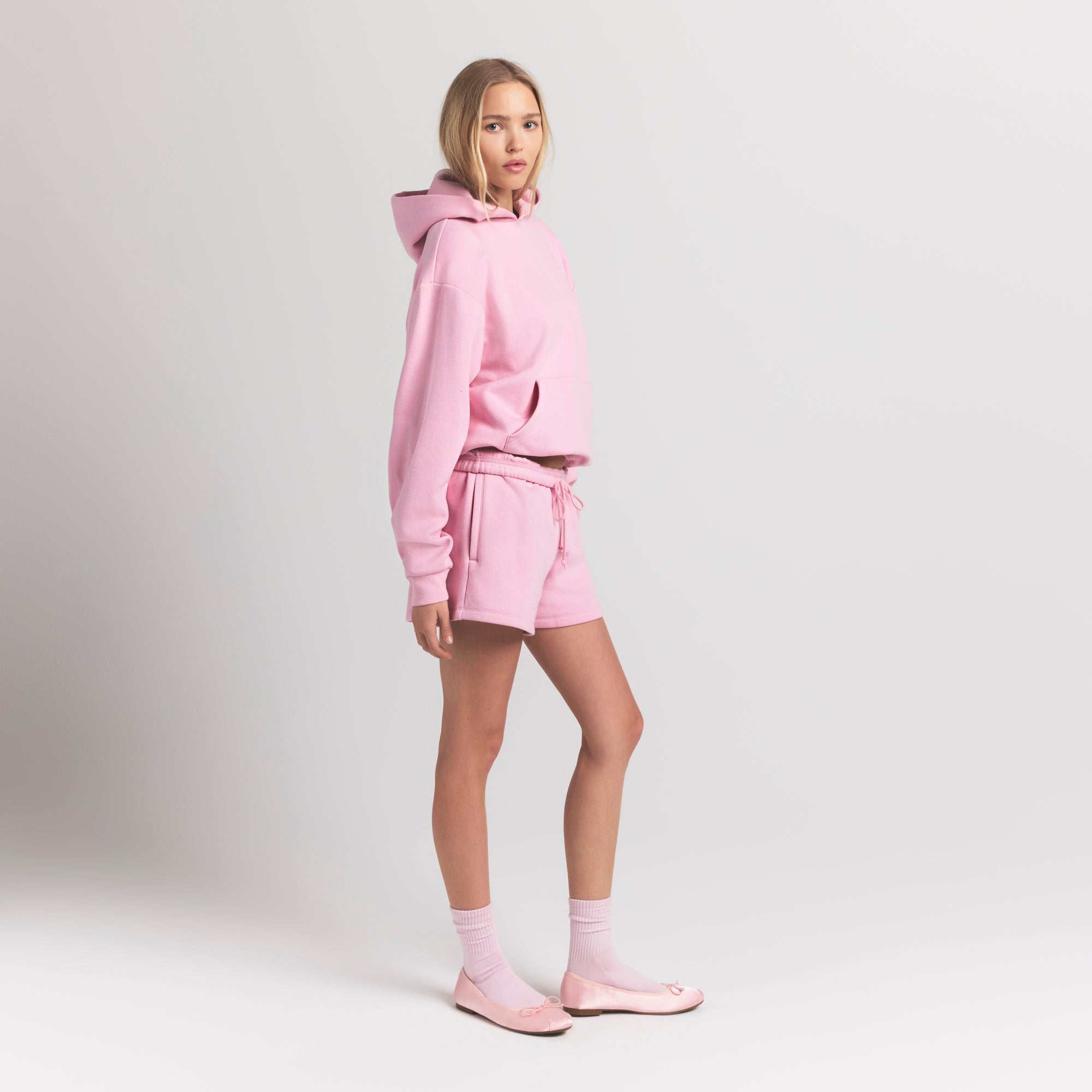 COTTON FLEECE CLASSIC HOODIE | HALITE - Image 5