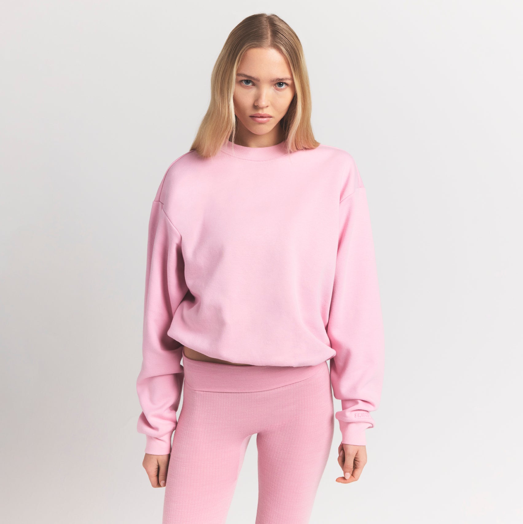 COTTON FLEECE CLASSIC CREWNECK | HALITE - Image 5