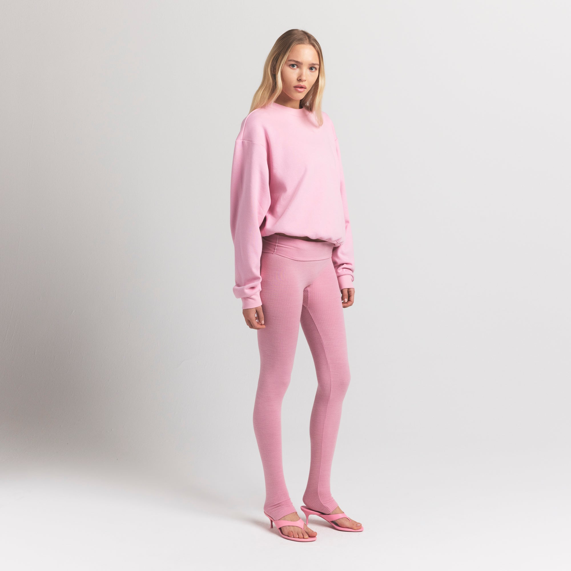 COTTON FLEECE CLASSIC CREWNECK | HALITE - Image 3