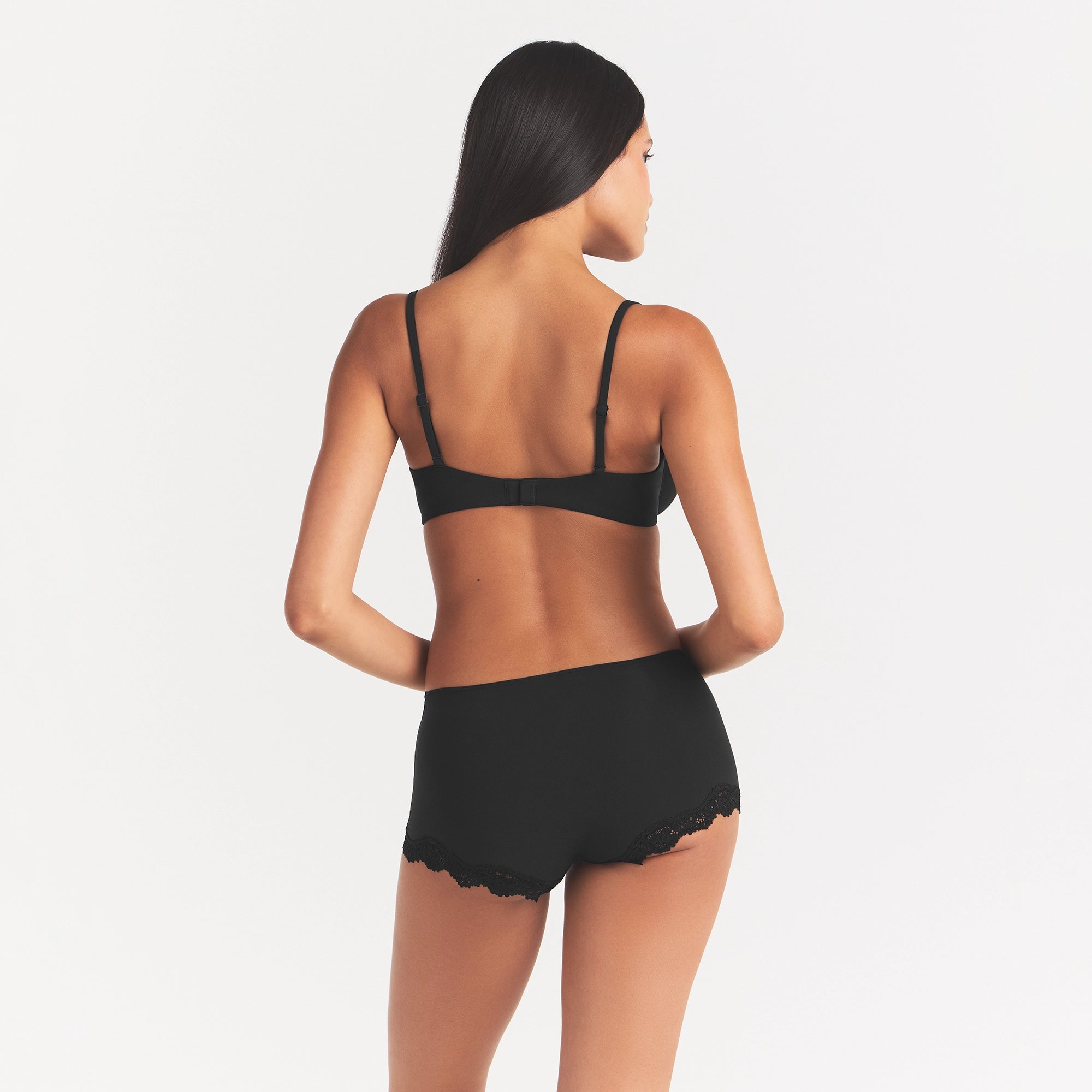 FITS EVERYBODY LACE BOY SHORT | ONYX - Image 5