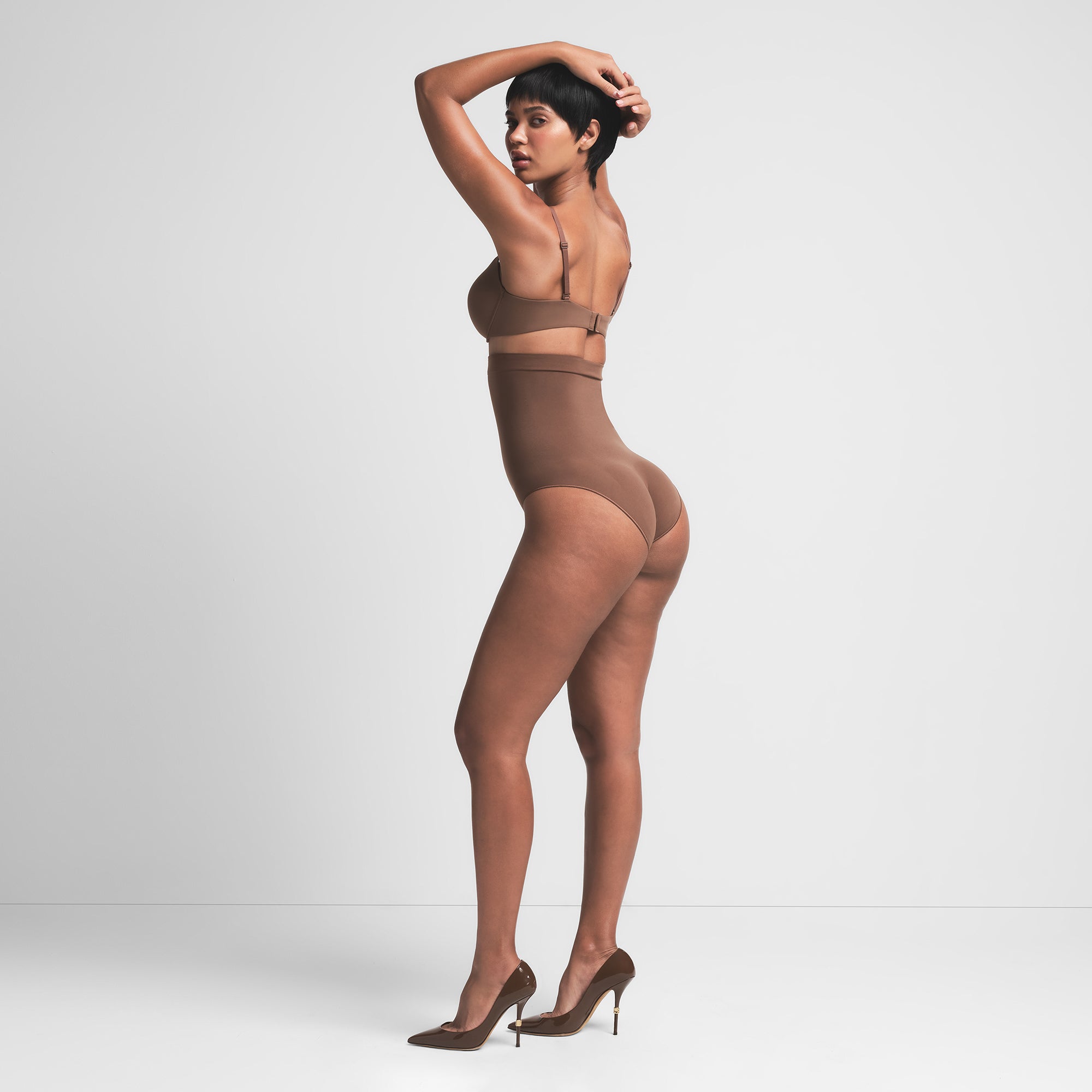 SEAMLESS SCULPT HIGH-WAISTED BRIEF | JASPER - Image 4