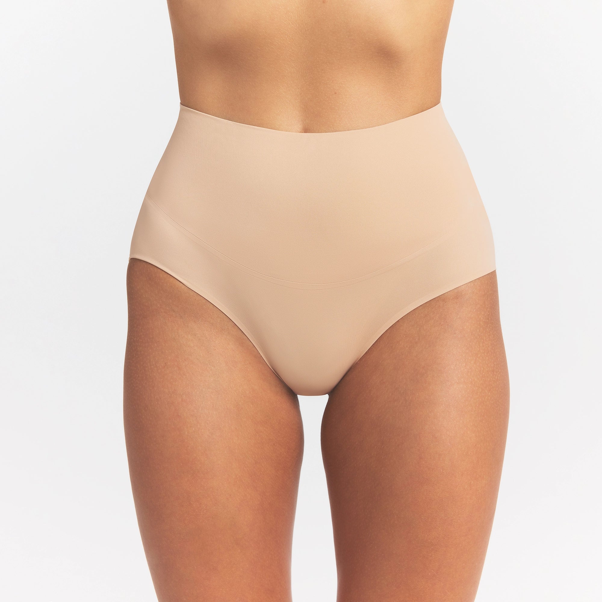 SMOOTHING INTIMATES HIGH-WAISTED BRIEF | CLAY - Image 3