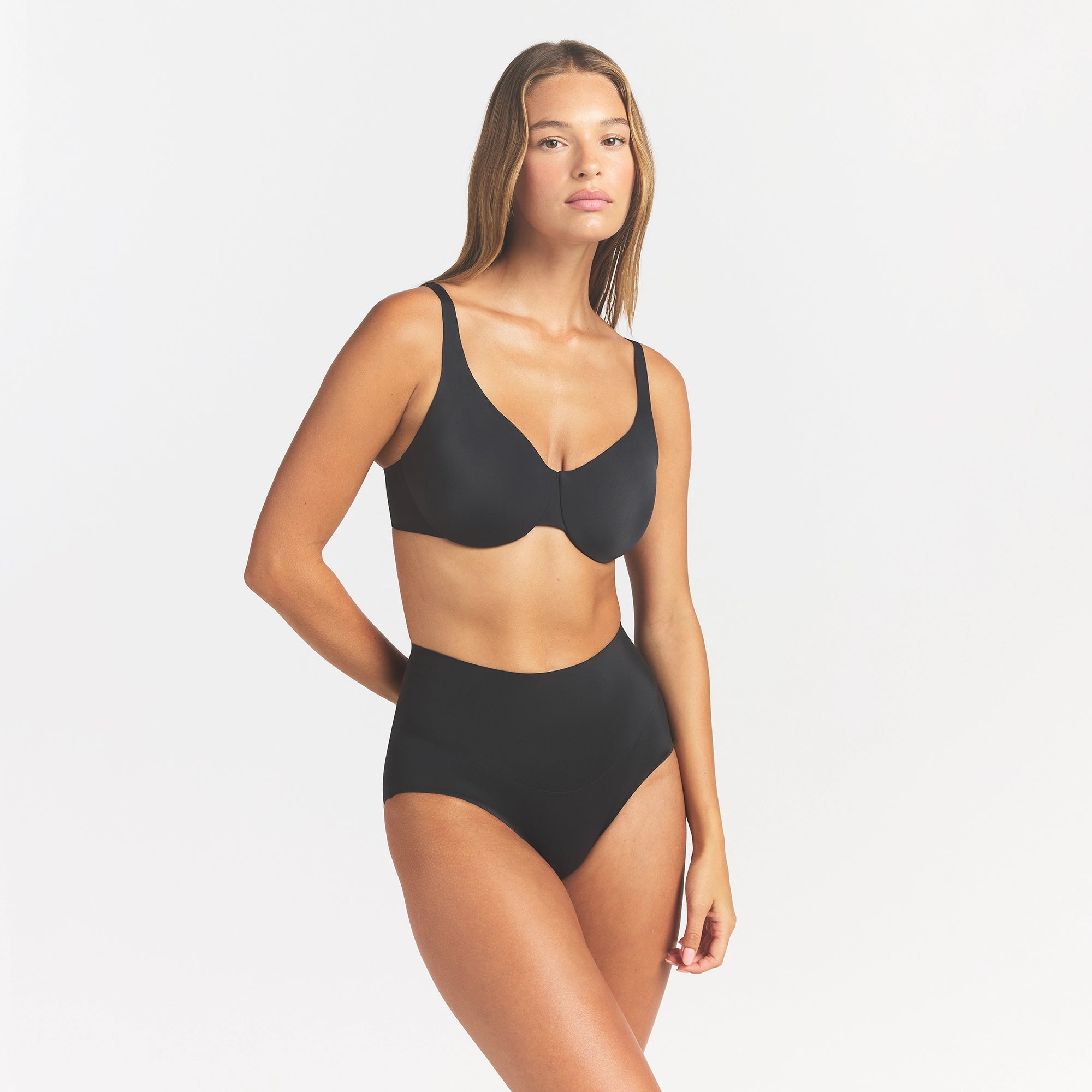 SMOOTHING INTIMATES HIGH-WAISTED BRIEF | ONYX - Image 3
