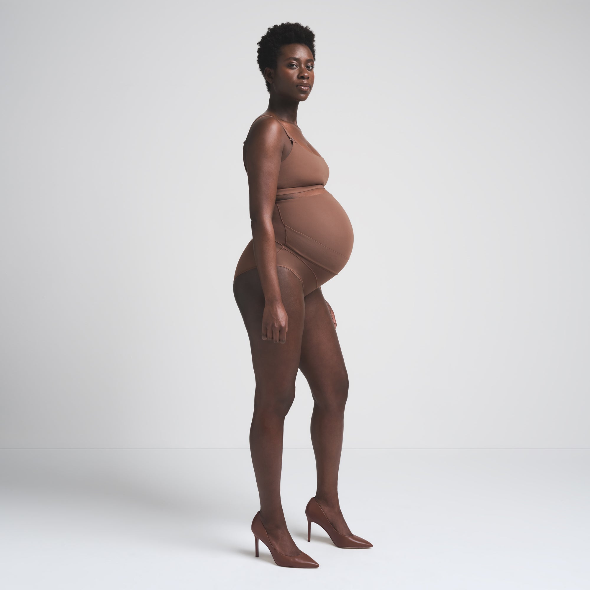 FITS EVERYBODY MATERNITY BANDED HIGH-WAISTED BRIEF | JASPER - Image 4