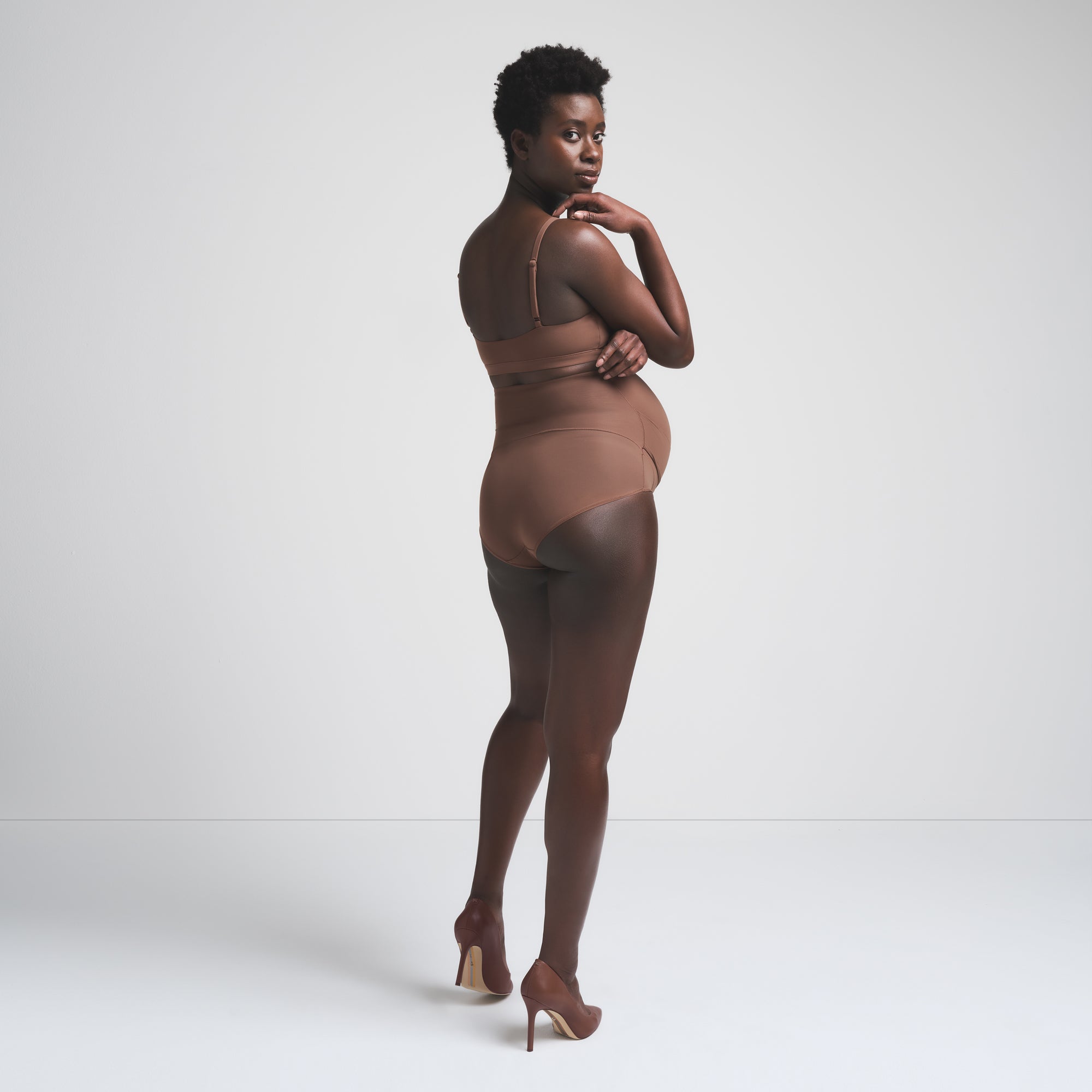 FITS EVERYBODY MATERNITY BANDED HIGH-WAISTED BRIEF | JASPER - Image 5