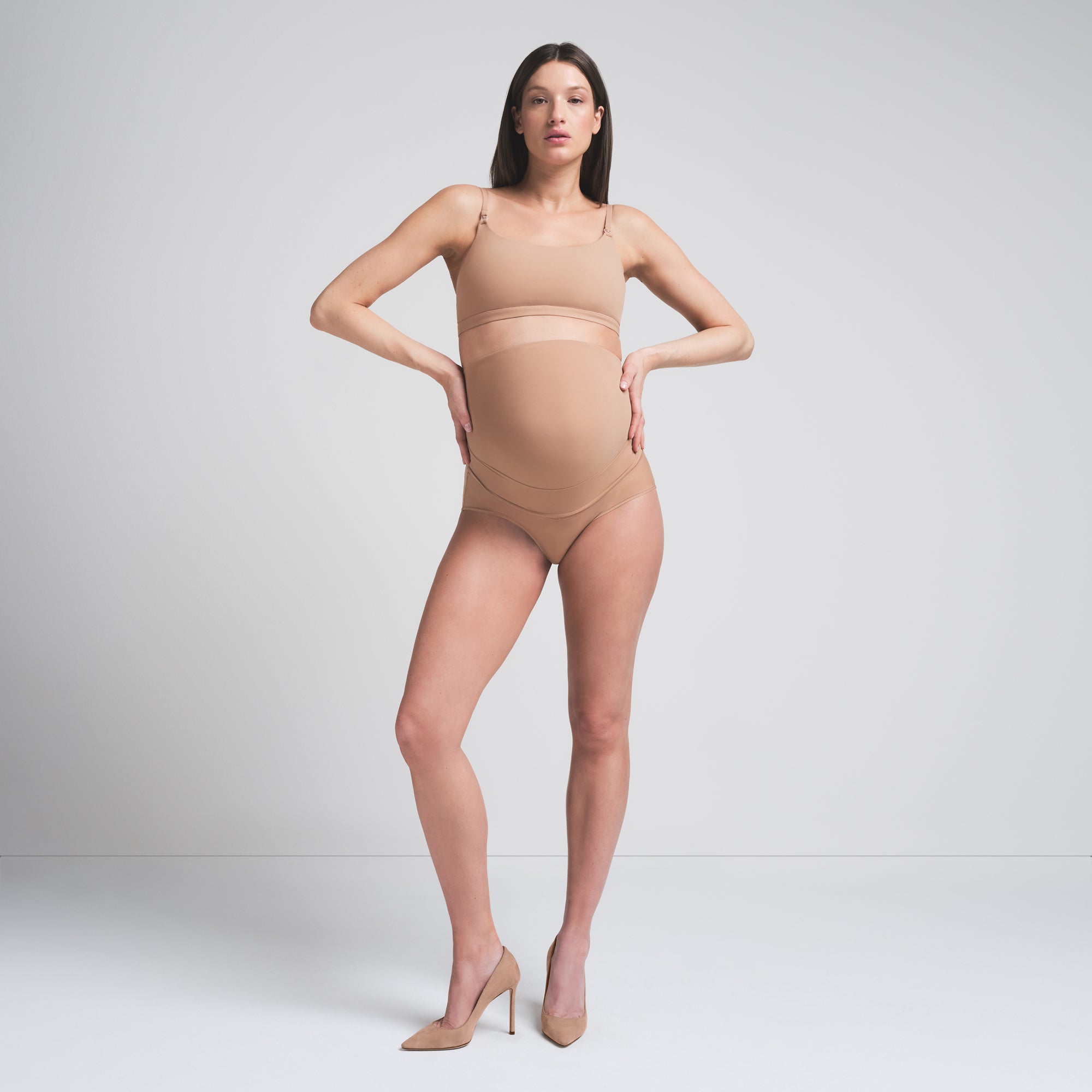 FITS EVERYBODY MATERNITY BANDED HIGH-WAISTED BRIEF | SIENNA - Image 5