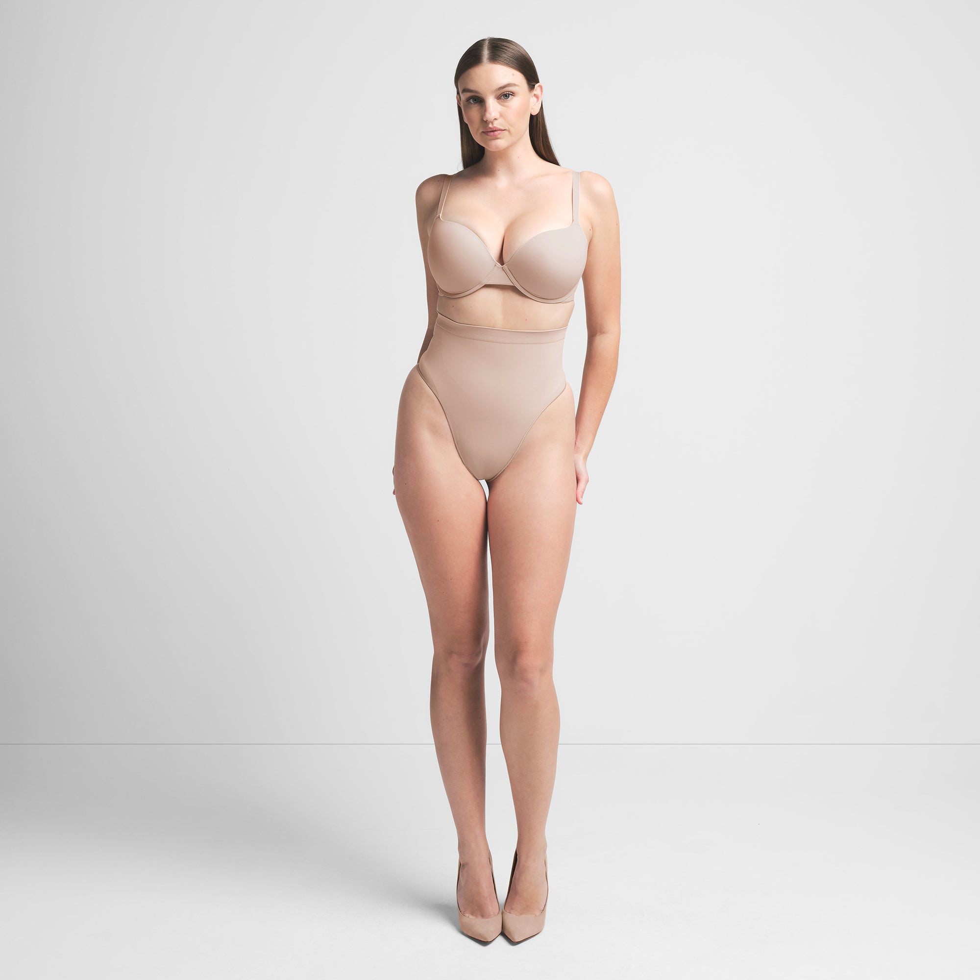 SEAMLESS SCULPT MID WAIST THONG | MICA - Image 2