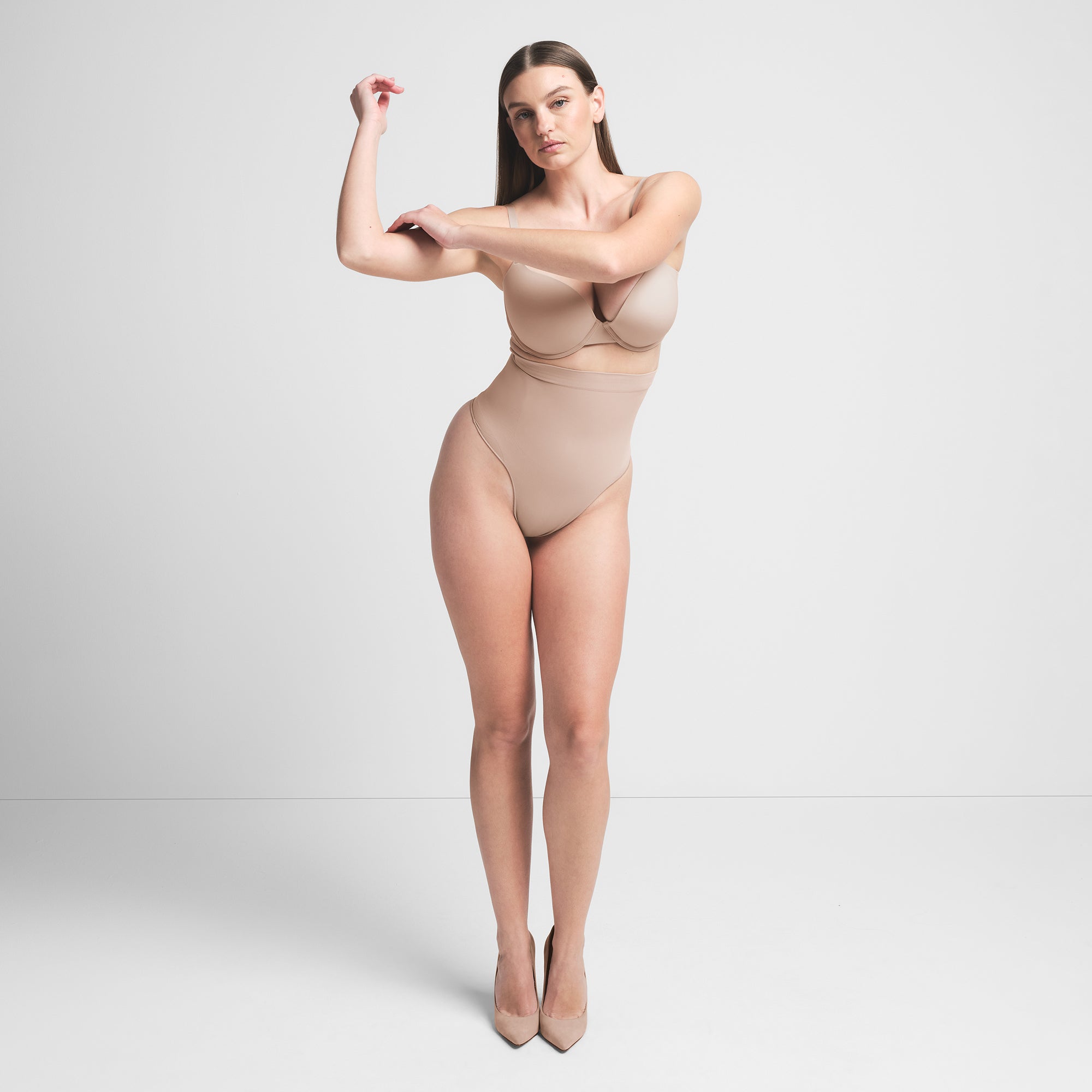 SEAMLESS SCULPT HIGH-WAISTED THONG | MICA - Image 2