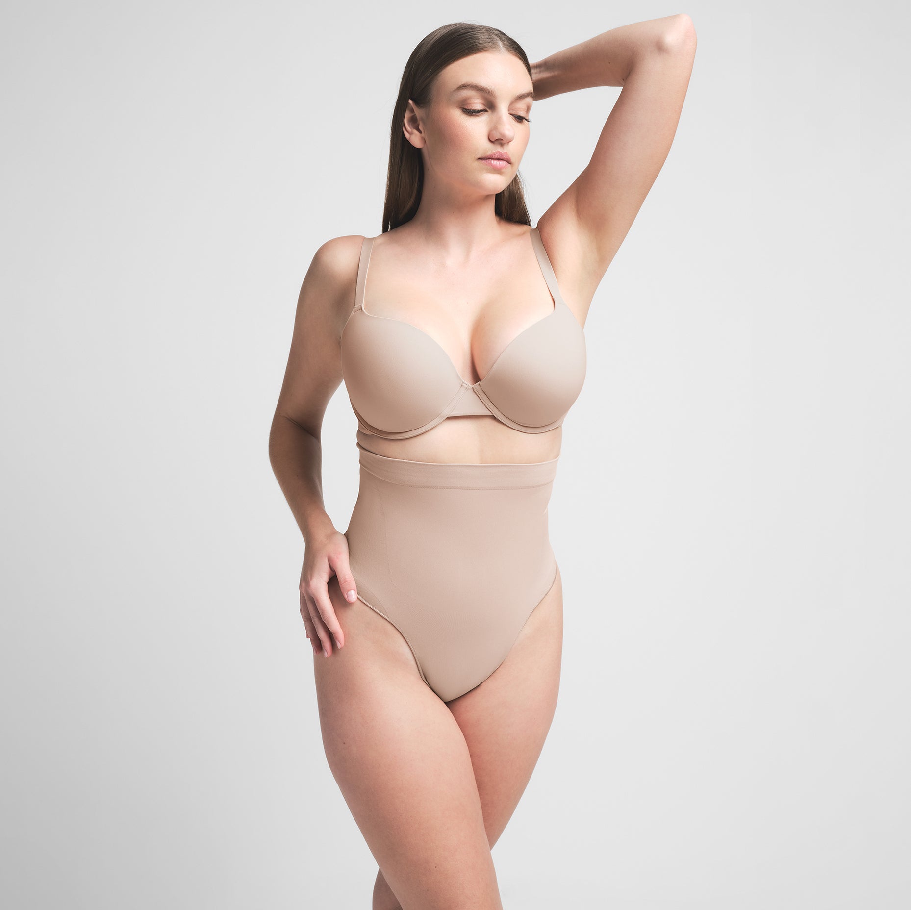 SEAMLESS SCULPT HIGH-WAISTED THONG | MICA - Image 3