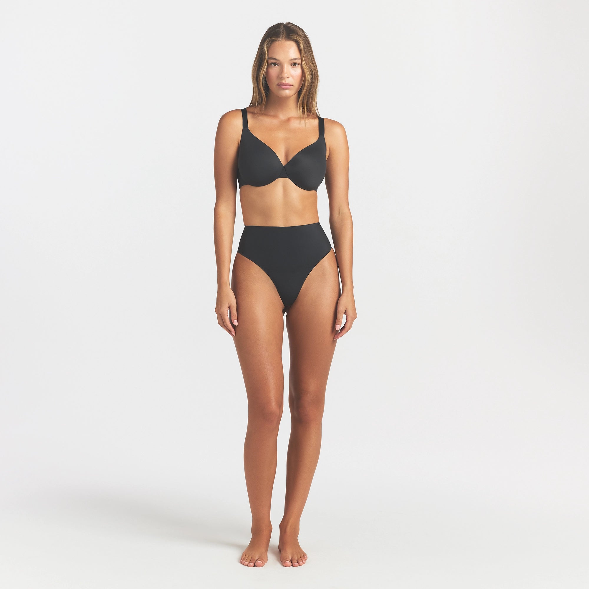 SMOOTHING INTIMATES HIGH-WAISTED THONG | ONYX - Image 2