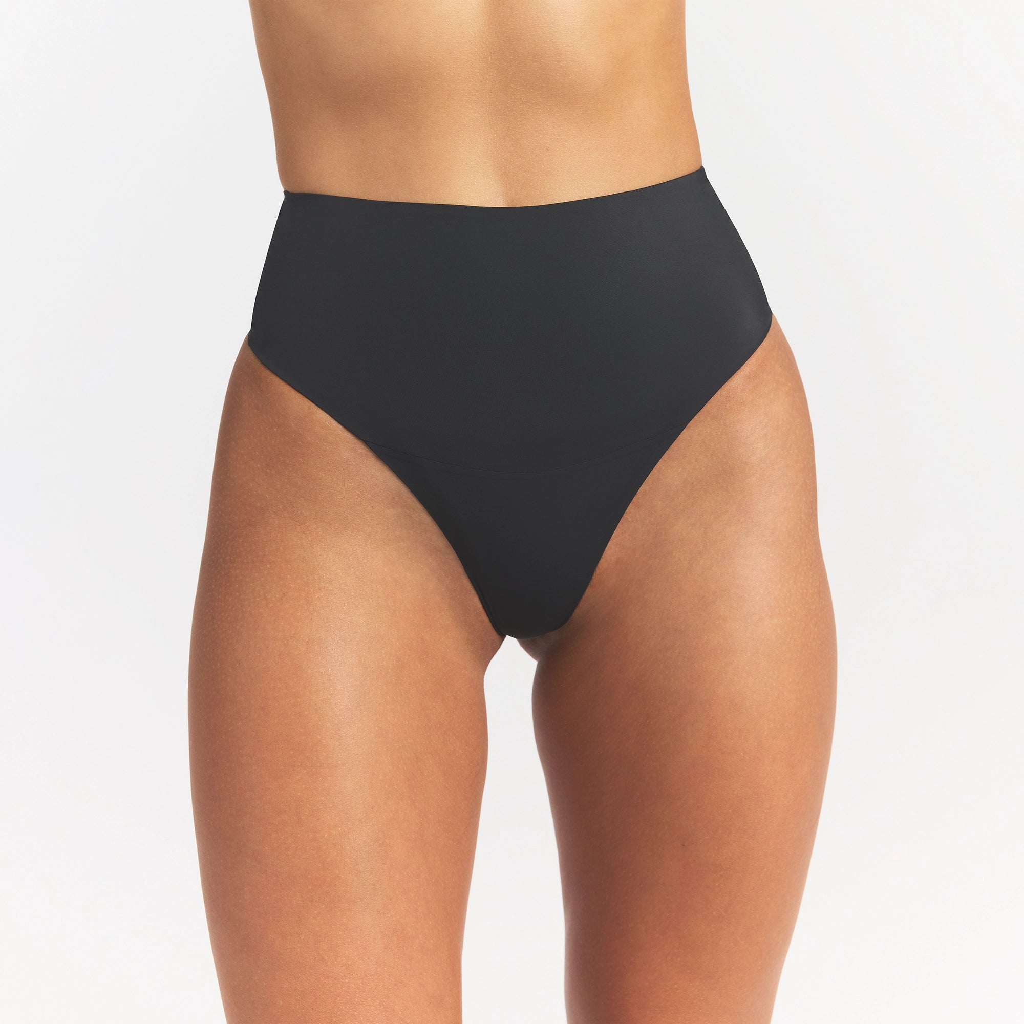 SMOOTHING INTIMATES HIGH-WAISTED THONG | ONYX - Image 4