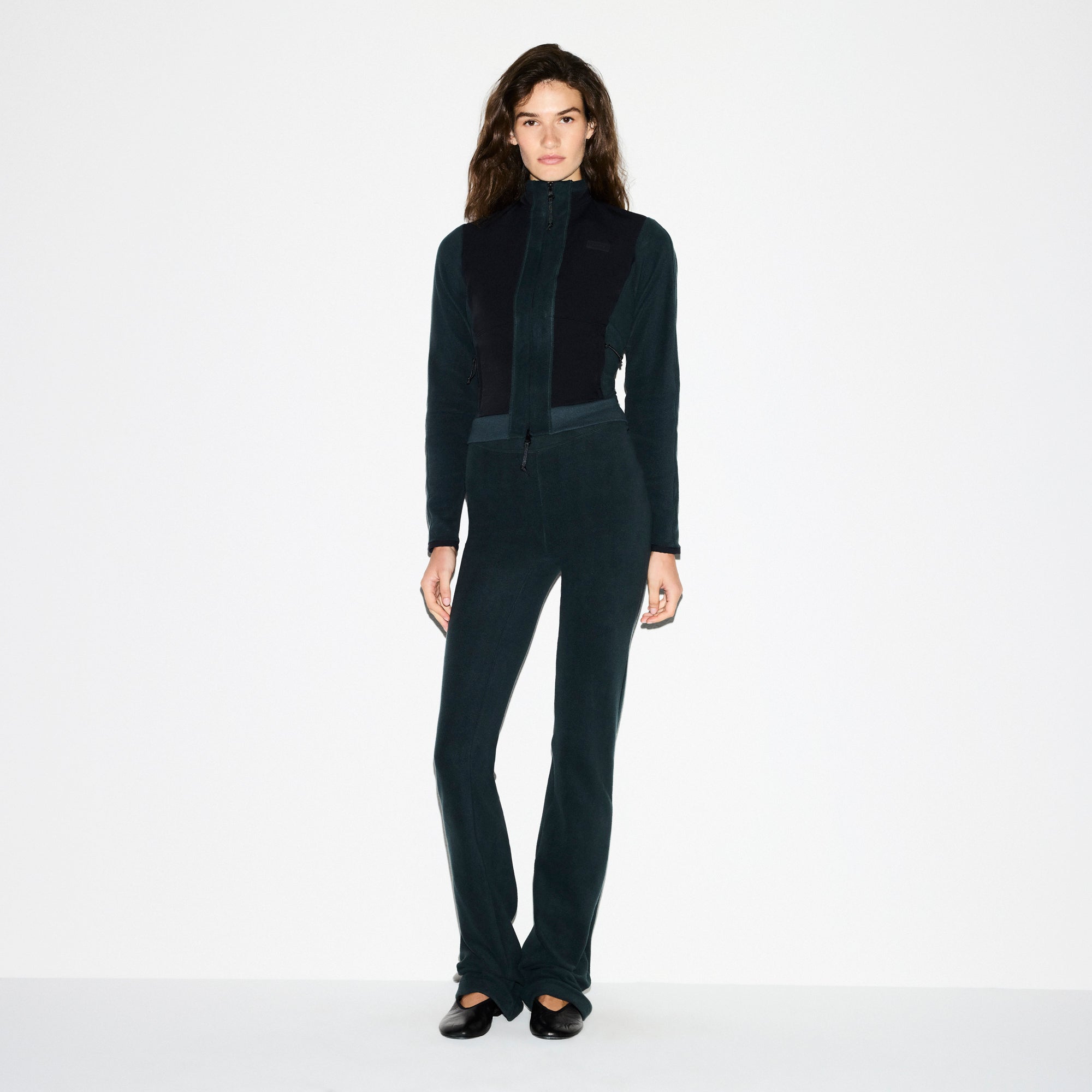 OUTDOOR FLEECE PANT | DARK TEAL - Image 2