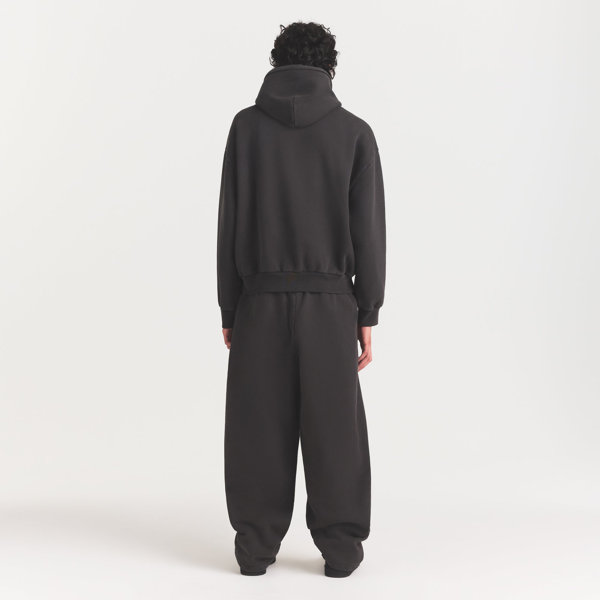 HEAVYWEIGHT FLEECE MENS STRAIGHT LEG PANT | WASHED ONYX - Image 5