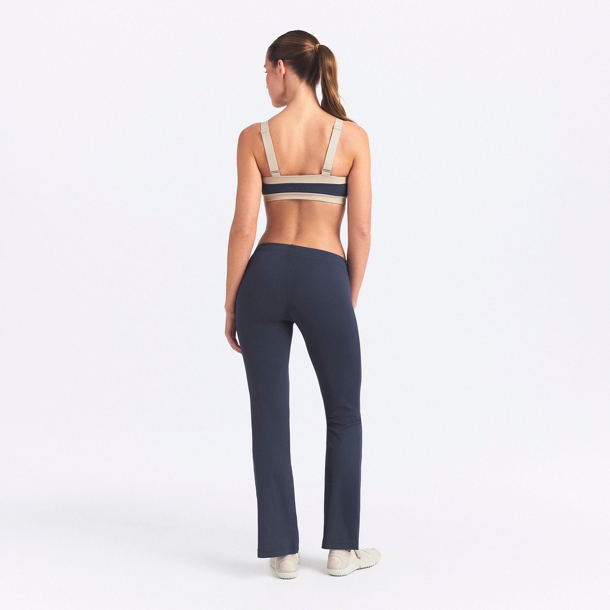 NikeSKIMS AIRY LOW RISE MINI FLARE PANT | DEEP ROYAL - Image 4