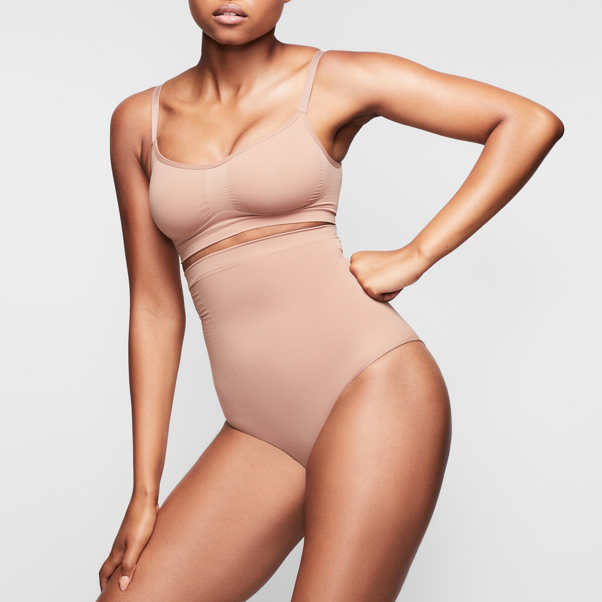SEAMLESS SCULPT HIGH-WAISTED BRIEF | SIENNA - Image 3