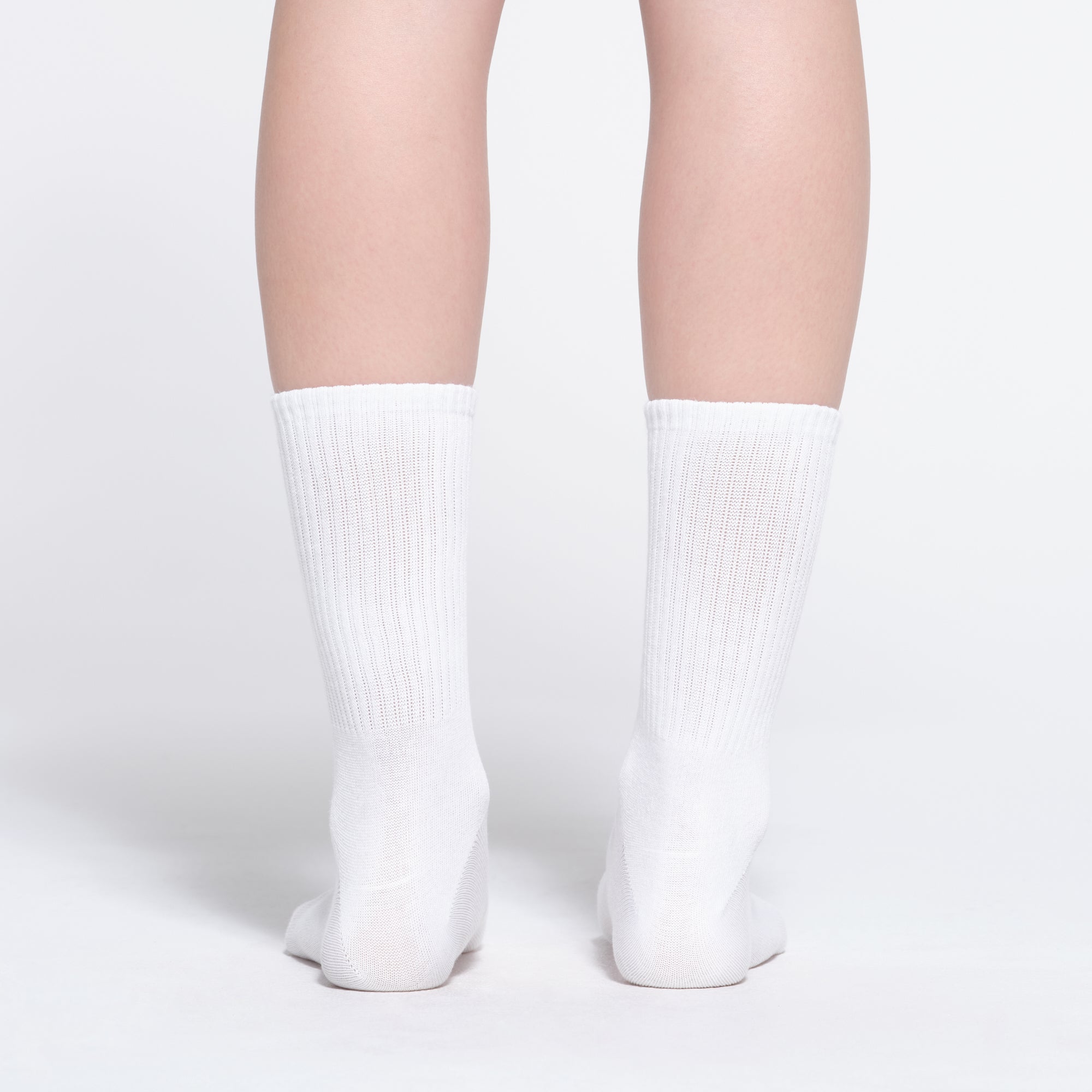 RIBBED CREW SOCK | SNOW - Image 5