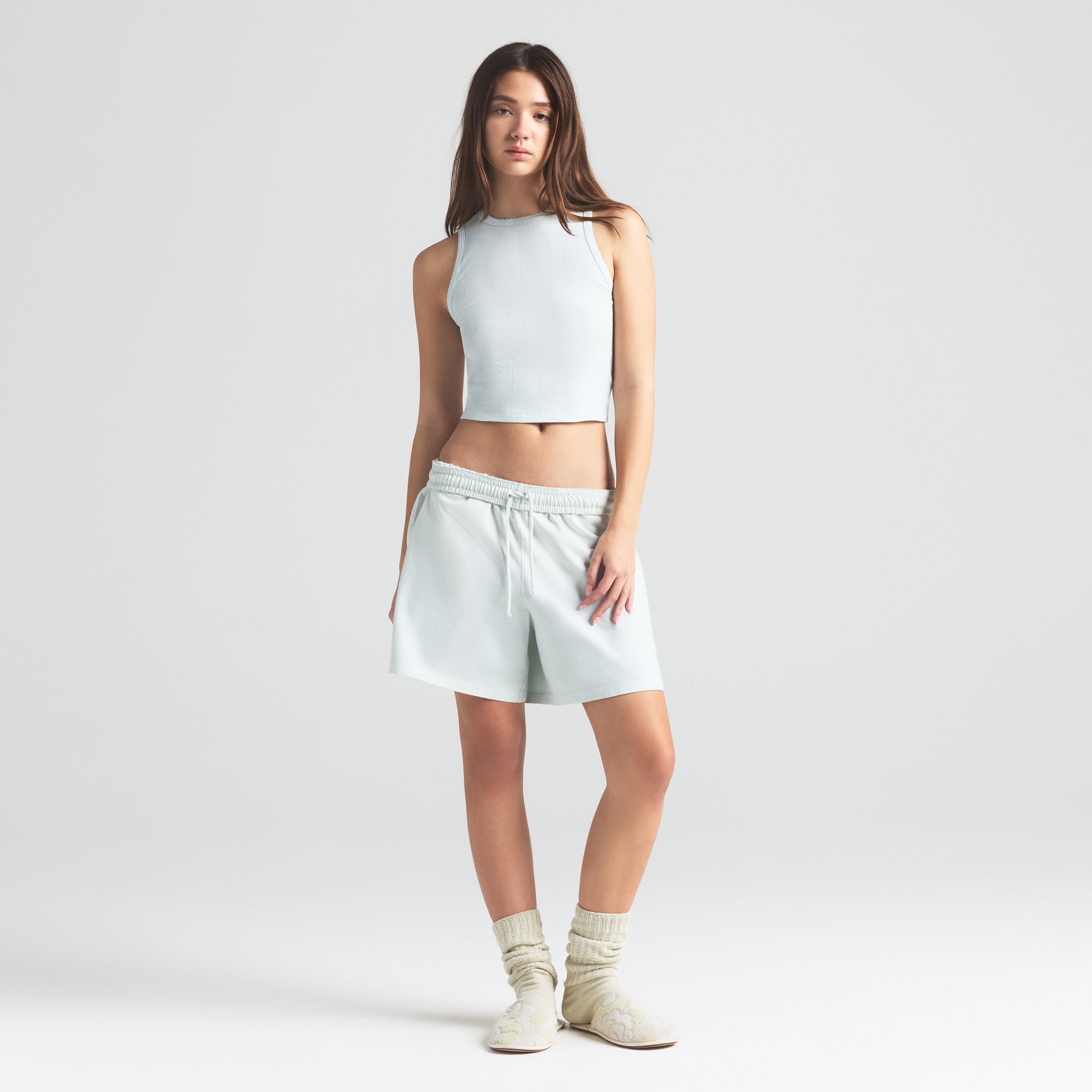 OUTDOOR HEAVY JERSEY LONG SHORT | FROST - Image 3