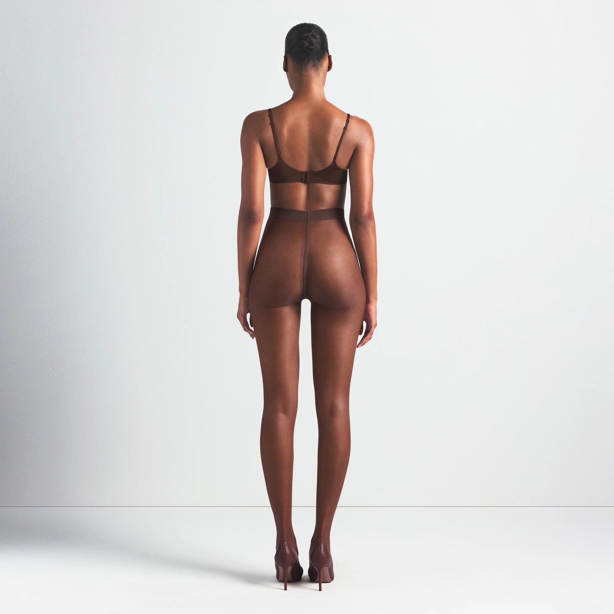 HOSIERY SHEER TIGHTS | ESPRESSO - Image 5