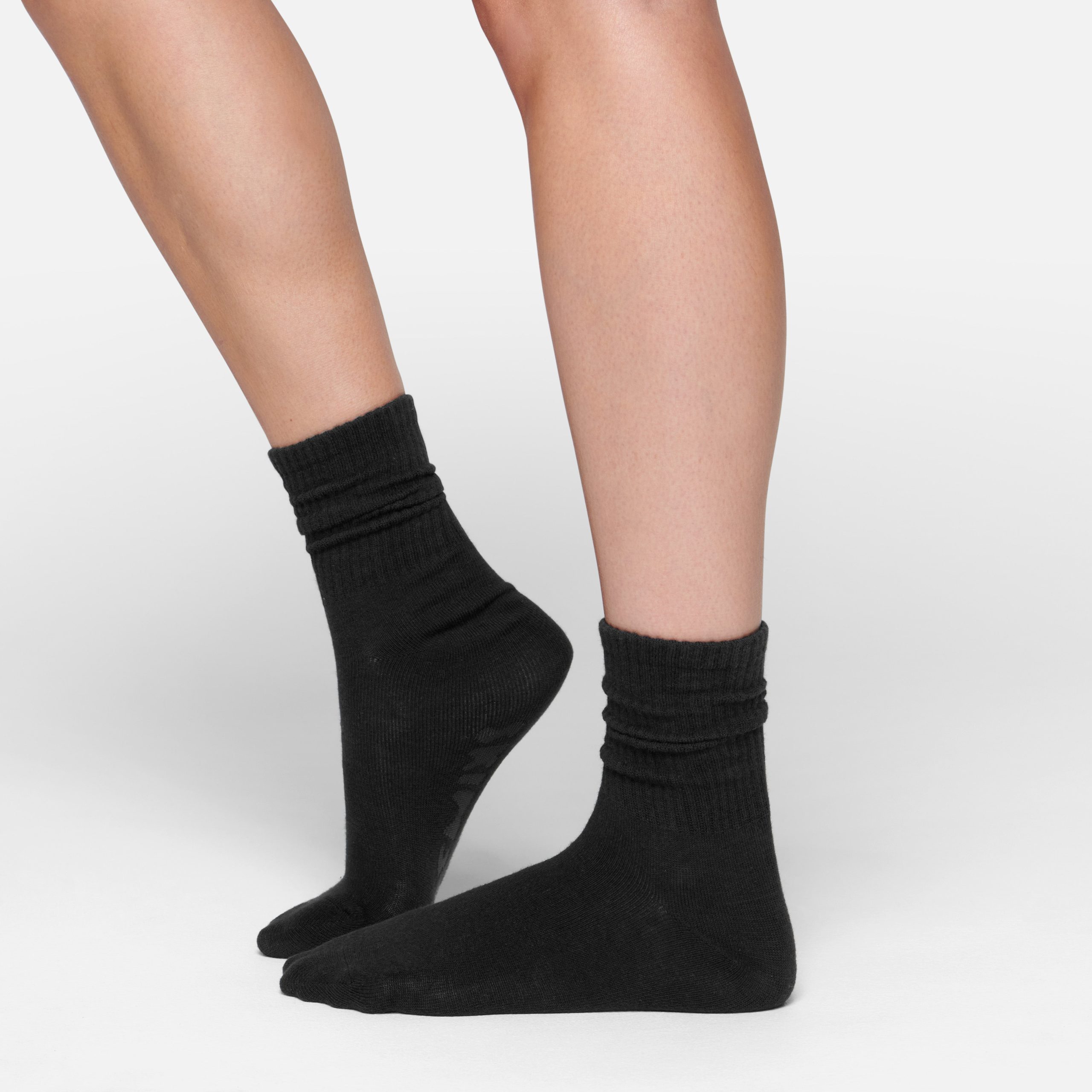 RIBBED CREW SOCK | SOOT - Image 6