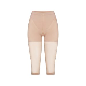HOSIERY SHAPING CAPRI TIGHTS | CLAY