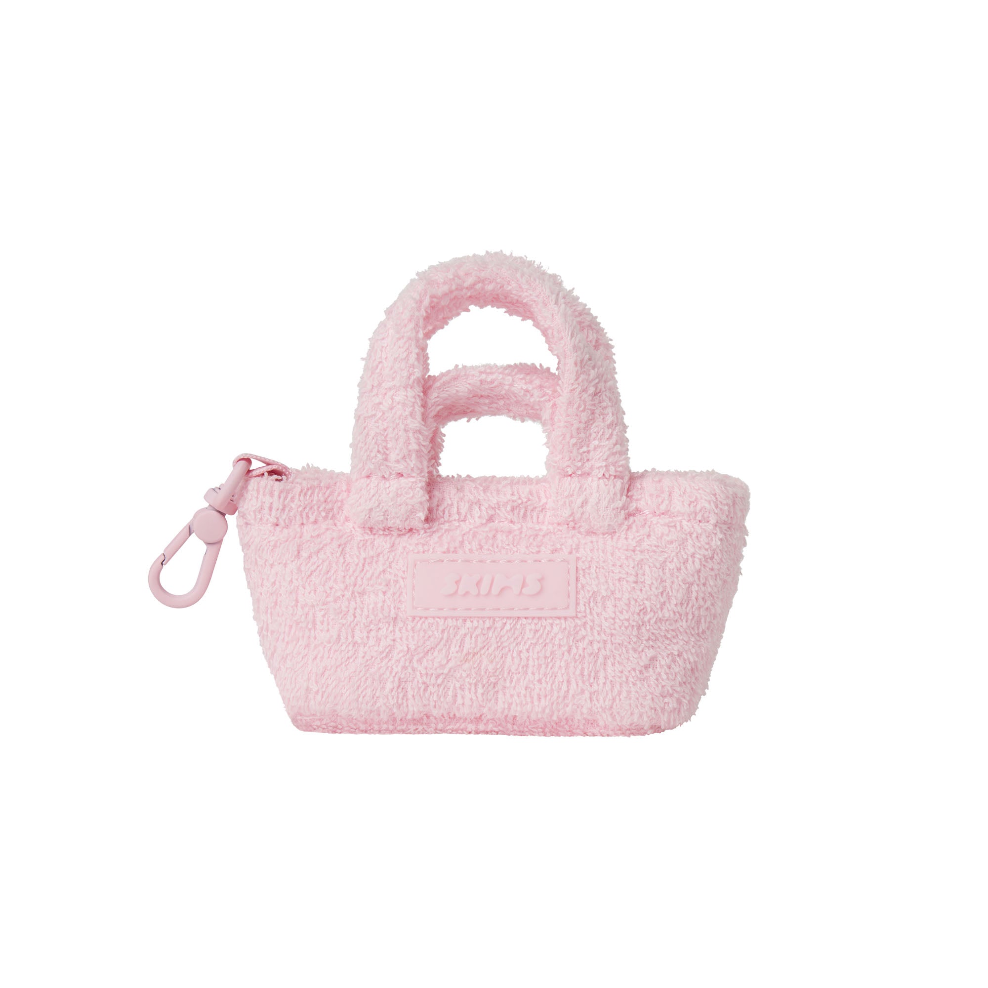 TERRY MICRO TOTE KEYCHAIN | PEONY - Image 2