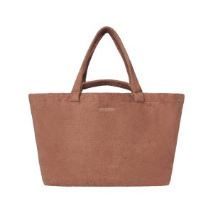 TERRY JUMBO TOTE | SIENNA