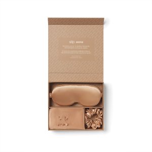 SLIP X SKIMS PURE SILK SIGNATURE GIFT SET | CLAY