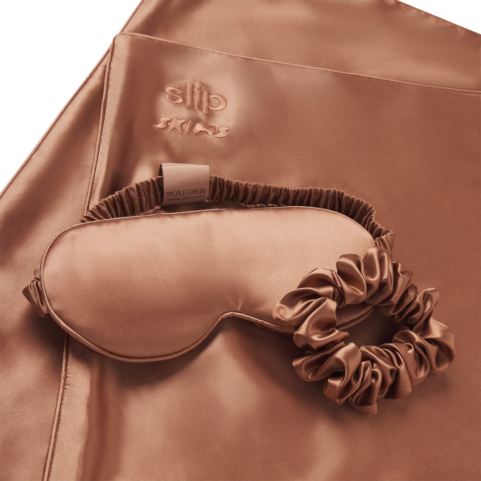 SLIP X SKIMS PURE SILK SIGNATURE GIFT SET | SIENNA - Image 2