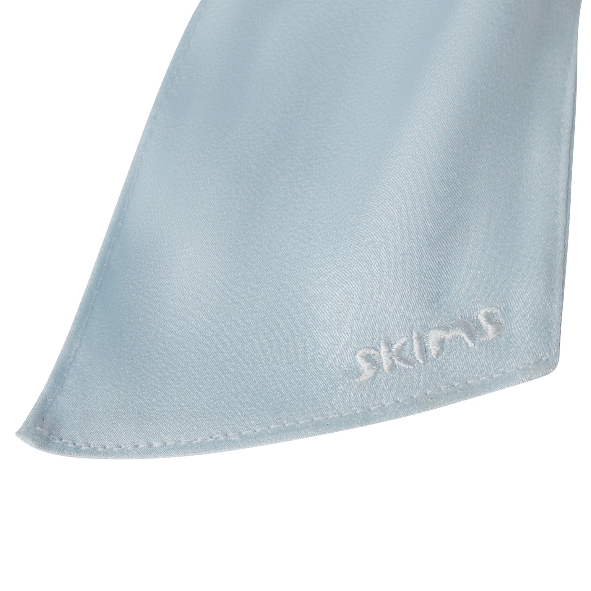 SATIN JUMBO BOW CLIP | BABY BLUE - Image 2