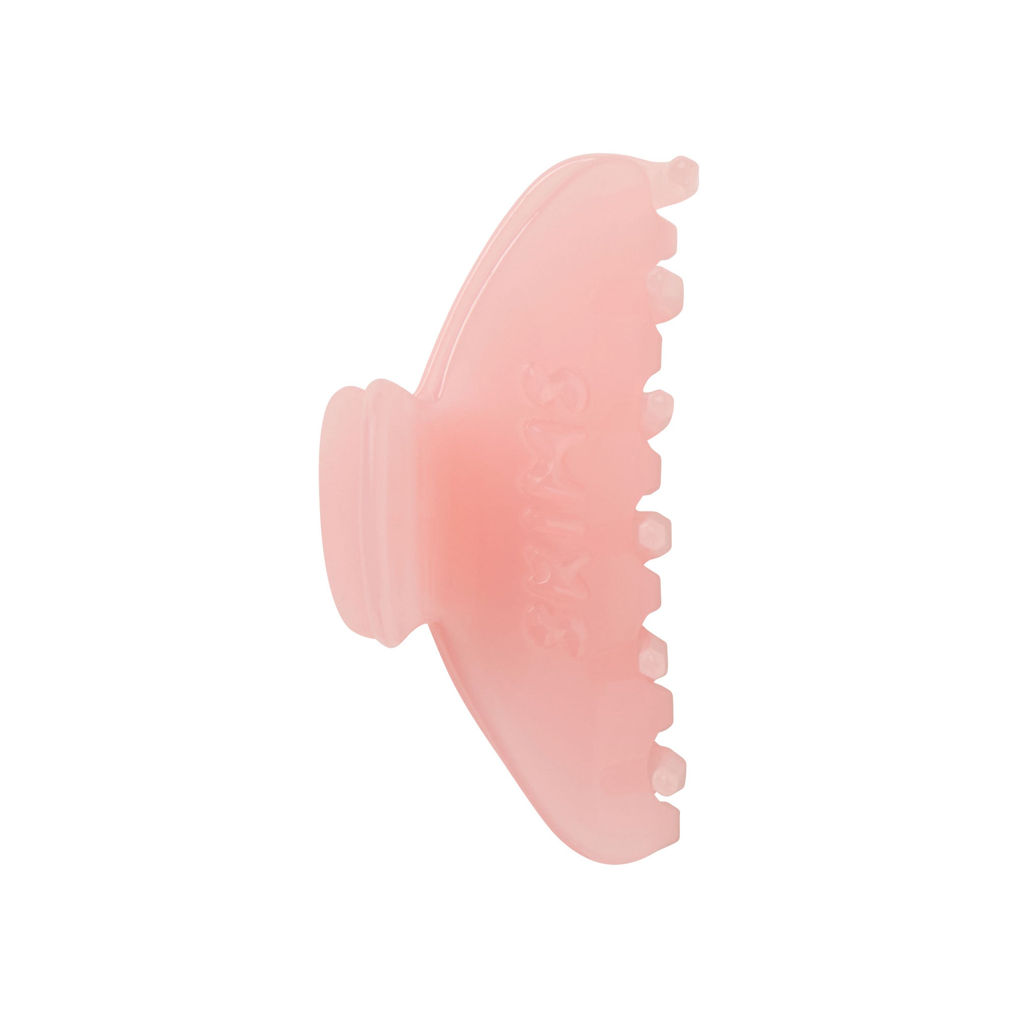 GETTING READY ACCESSORIES EMBOSSED LOGO MINI CLAW CLIP | PEONY - Image 2