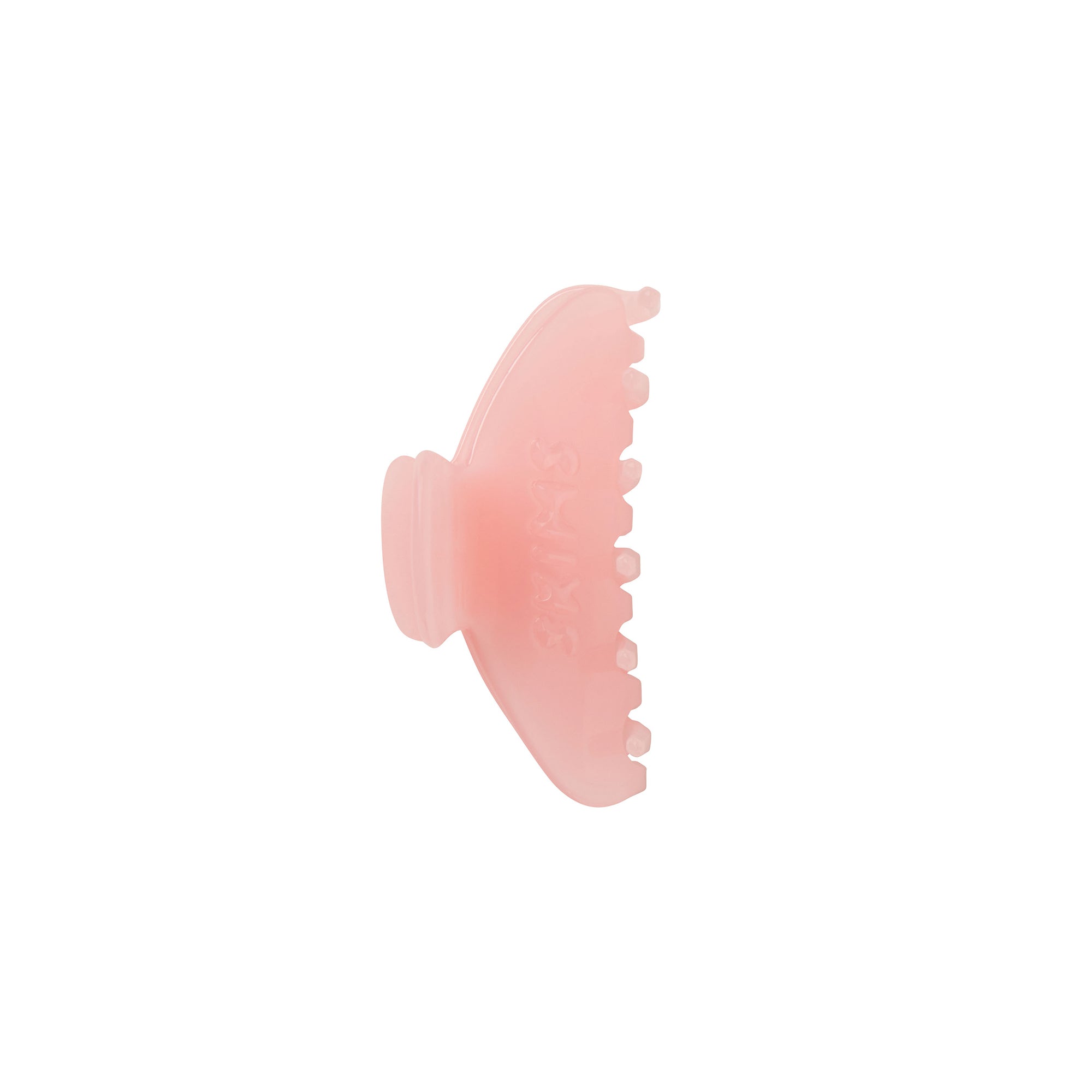 GETTING READY ACCESSORIES EMBOSSED LOGO MINI CLAW CLIP | PEONY