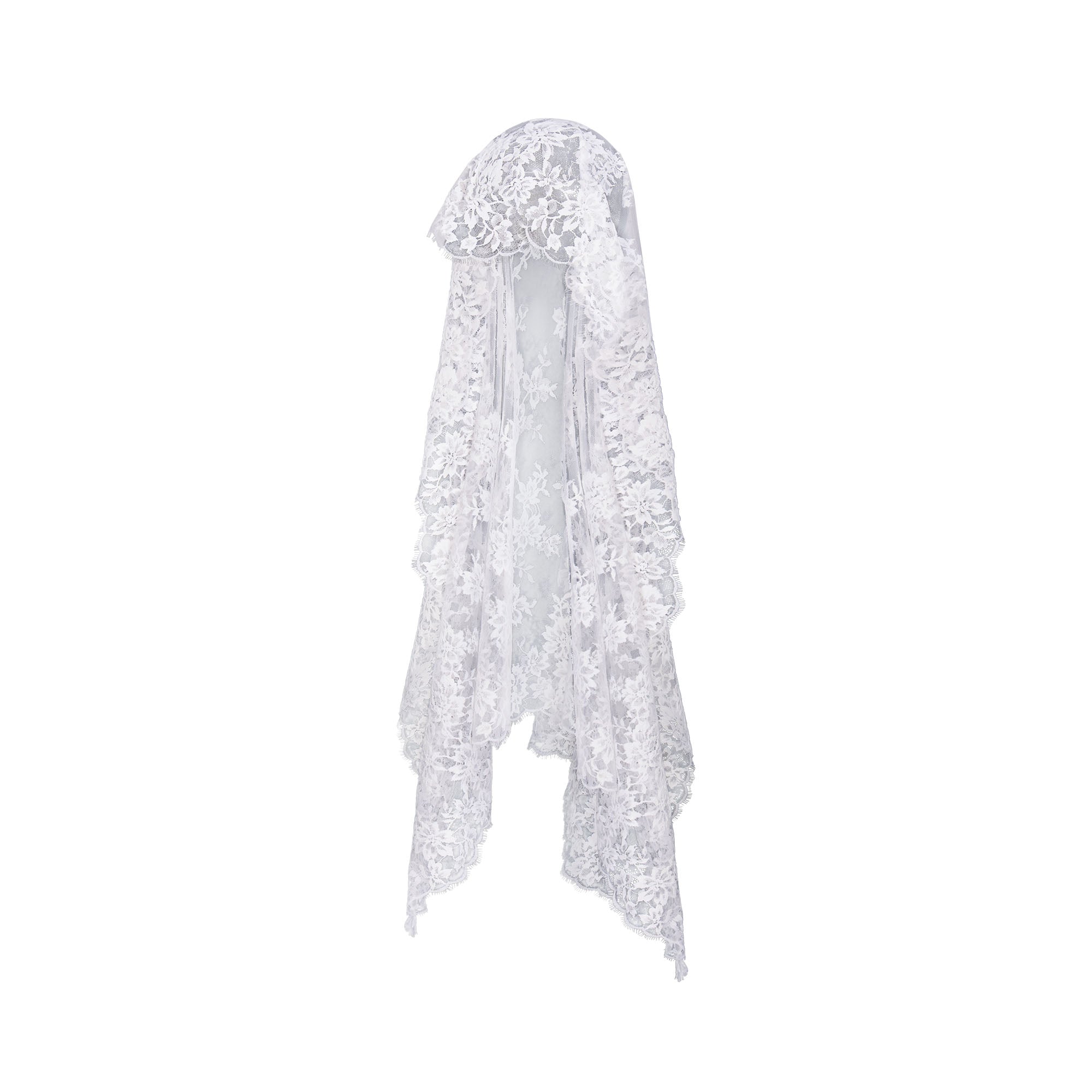 SKIMS LACE VEIL | SNOW - Image 7