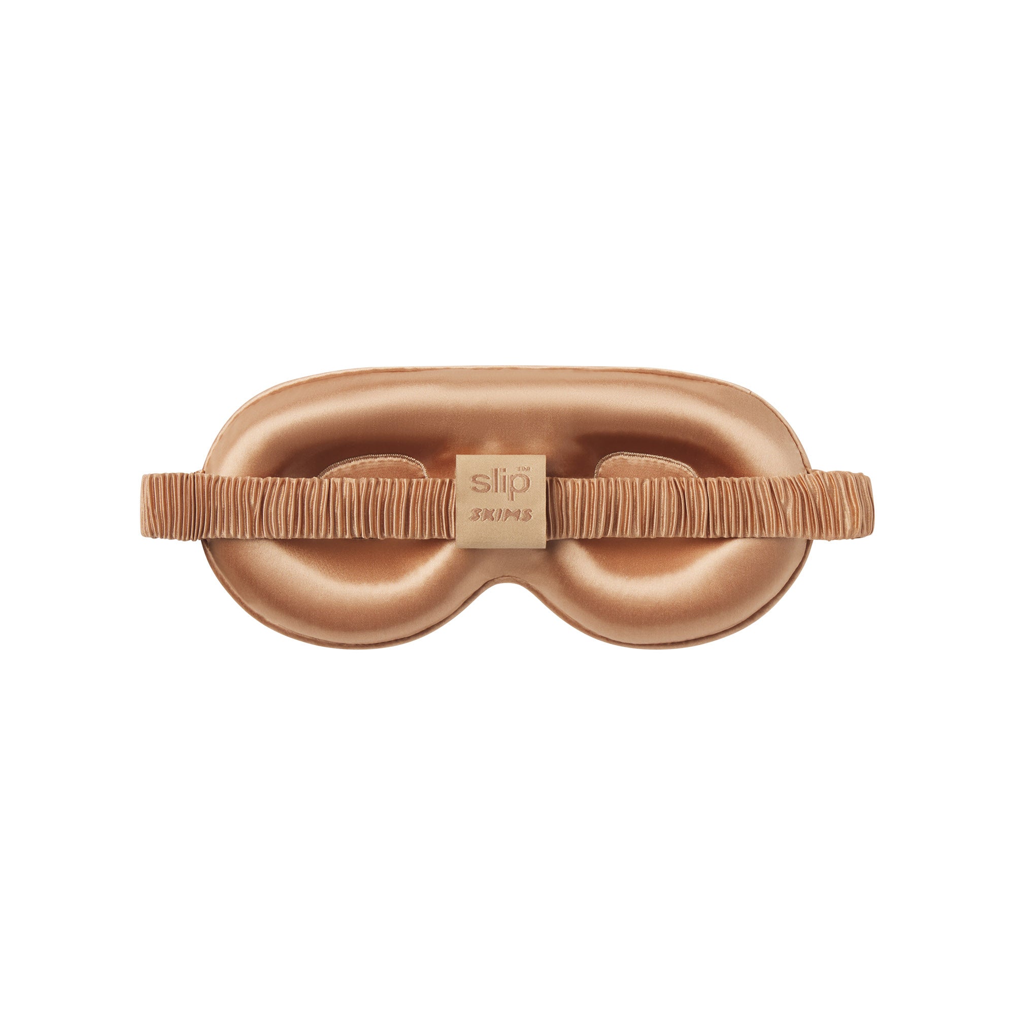 SLIP X SKIMS PURE SILK CONTOUR SLEEP MASK | CLAY - Image 3