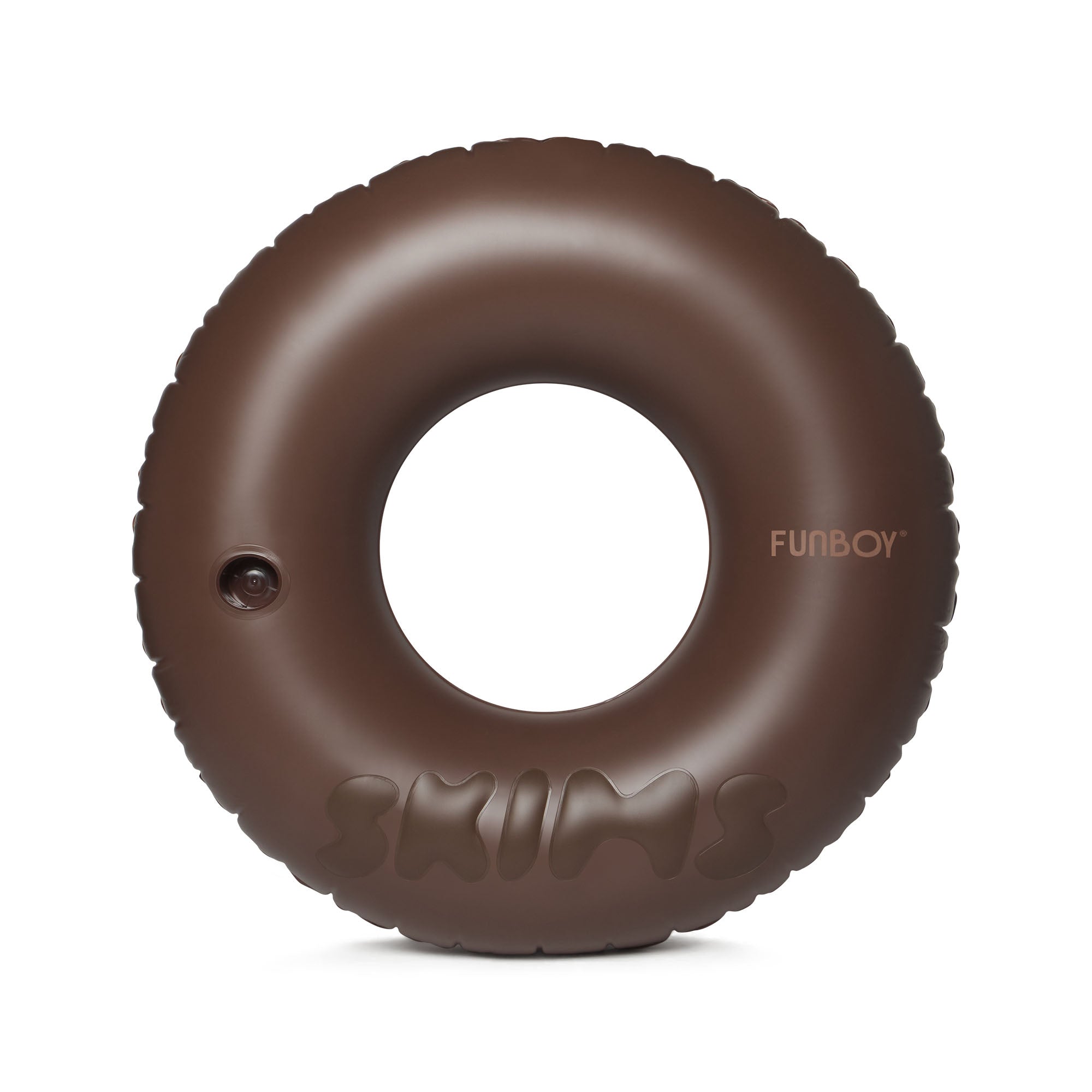 FUNBOY X SKIMS EMBOSSED TUBE FLOAT | COCOA - Image 2