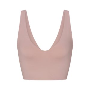 NikeSKIMS MATTE V-NECK BRA TOP | HIMALAYAN
