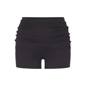 NikeSKIMS MATTE 3 FOLDOVER SHORT | OBSIDIAN