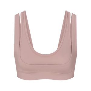 NikeSKIMS MATTE DOUBLE STRAP SCOOP BRA | HIMALAYAN
