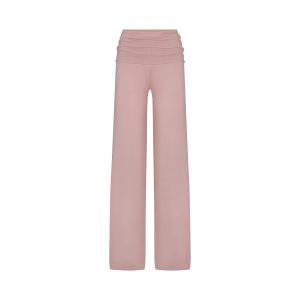 NikeSKIMS STRETCH KNIT FOLDOVER WIDE LEG PANT | HIMALAYAN