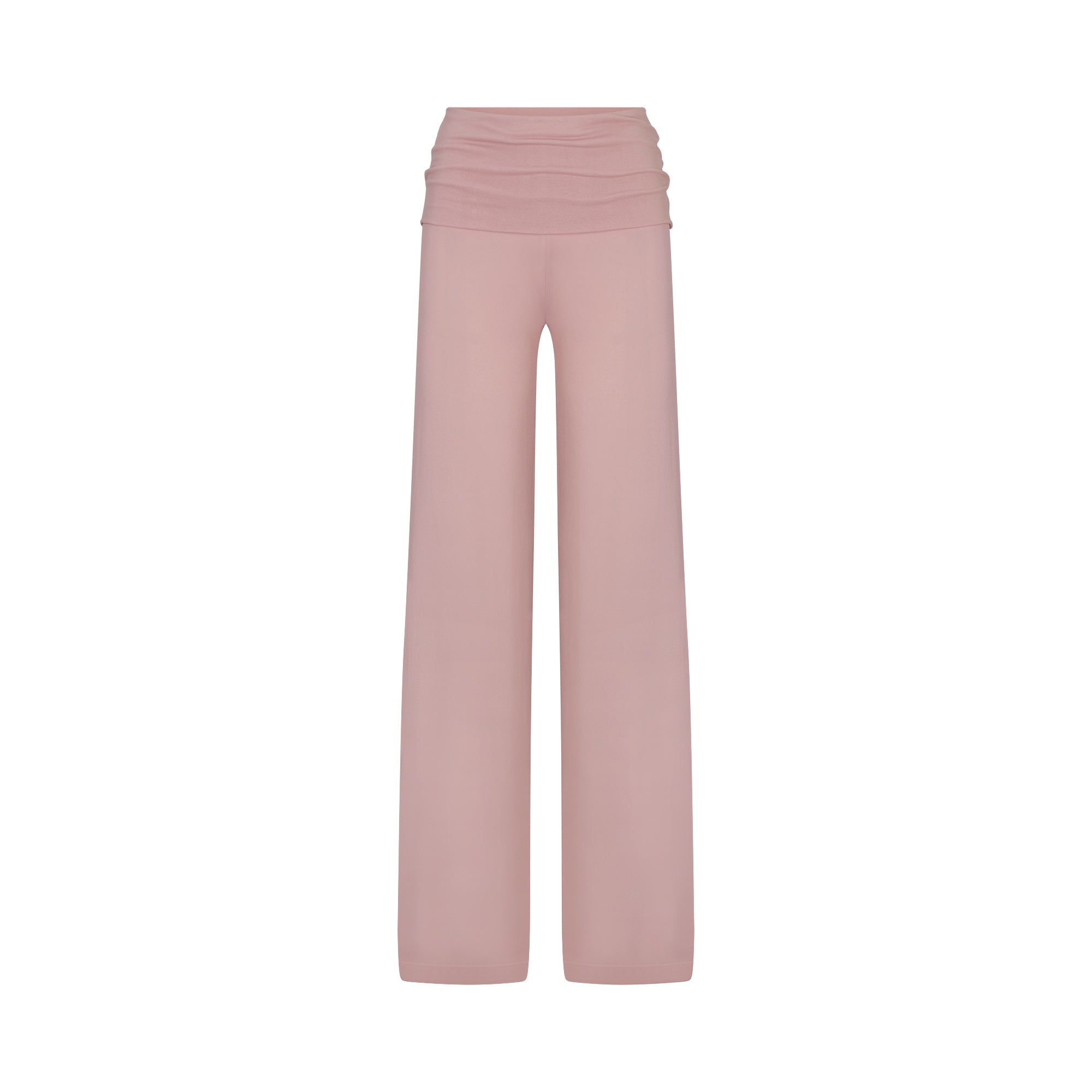 NikeSKIMS STRETCH KNIT FOLDOVER WIDE LEG PANT | HIMALAYAN
