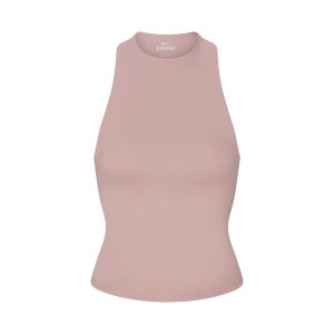 NikeSKIMS MATTE MOCK NECK RACER TANK | HIMALAYAN