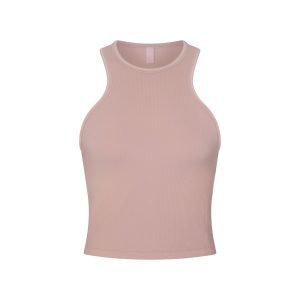 NikeSKIMS RIBBED SEAMLESS RACER FRONT TANK | HIMALAYAN