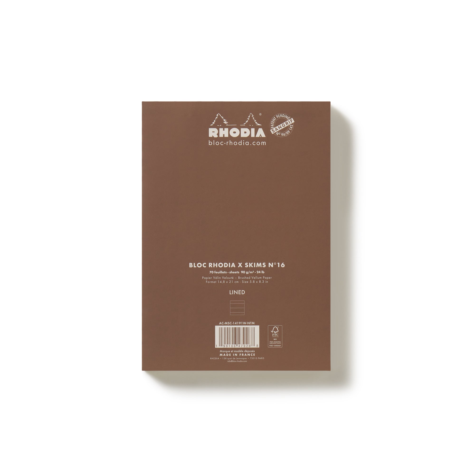 RHODIA X SKIMS NOTEPAD SET | NEUTRAL MULTI - Image 14