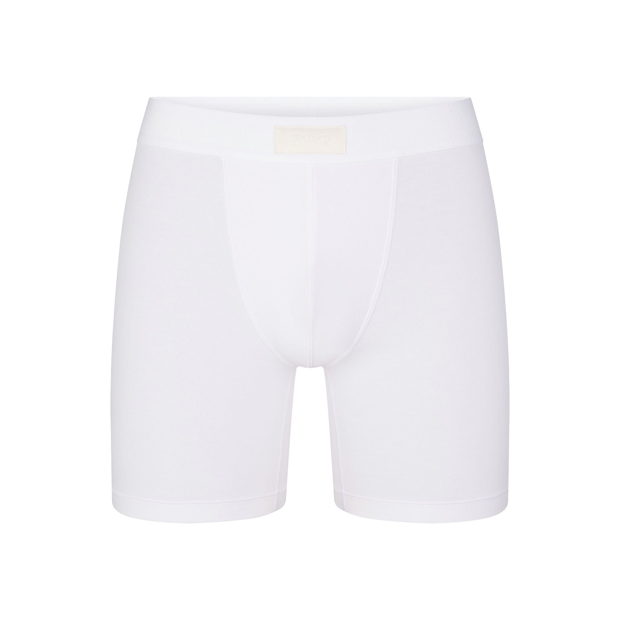 SKIMS COTTON MENS 5 BOXER BRIEF | CHALK